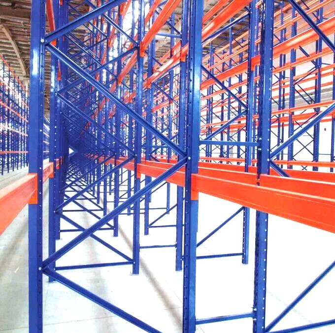 Q355B Steel Selective Pallet Racking Shelving Storage System Heavy Duty ...