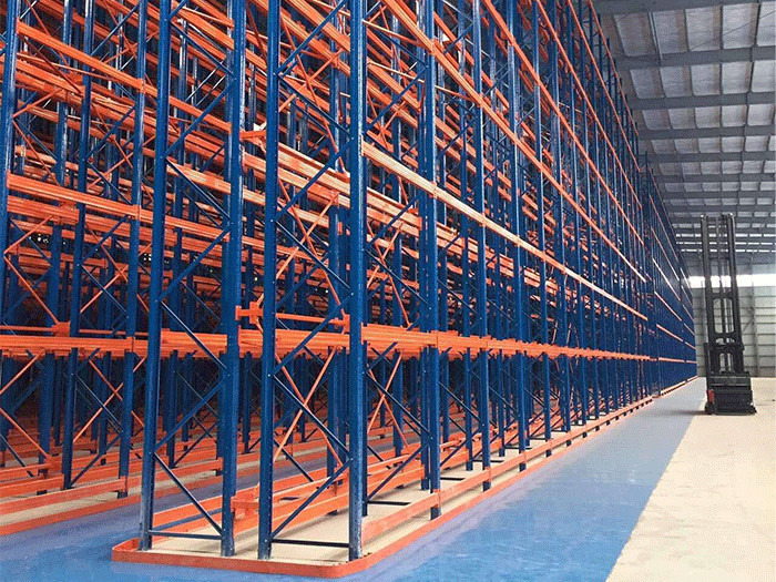 Vna Racking Mesh Rear Narrow Aisle VNA Warehouse Racking System Heavy Duty Storage