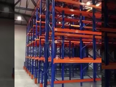 Warehouse Steel Drive In Pallet Racking System For Refrigeration Freezing Stores