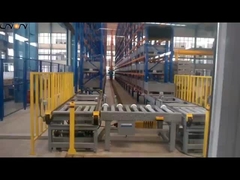 Heavy Duty Steel Automated Storage Retrieval System ASRS Racks Grey